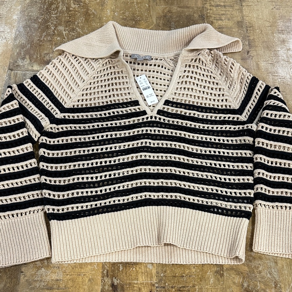 NWT J. Crew Knitted Sweater